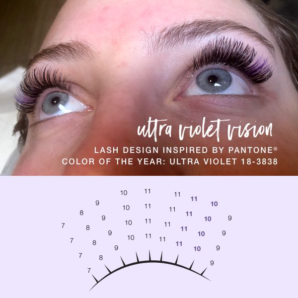 Xtreme Lashes and Pantone 2018 Color of the Year